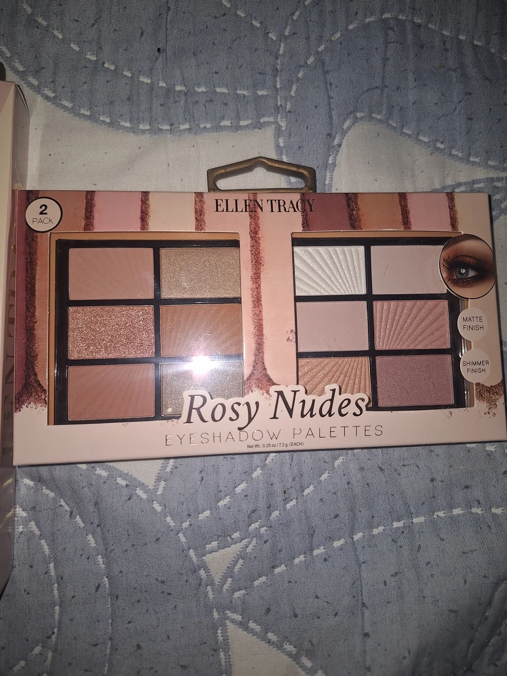 Ellen Tracy Rosy Nudes Eyeshadow & Brow Kit - Pink, Nude